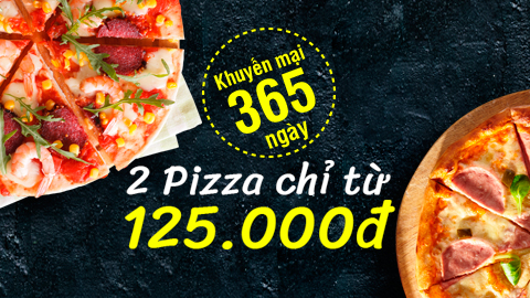 Pizza, Đặt pizza ngon, giá rẻ tại Pizza Express